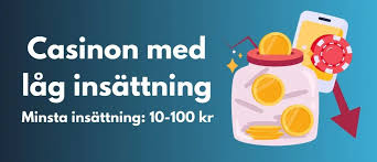 Casino med lägst insättning – Spela utan stora risker Casino med lägst insättning – Spela utan stora risker