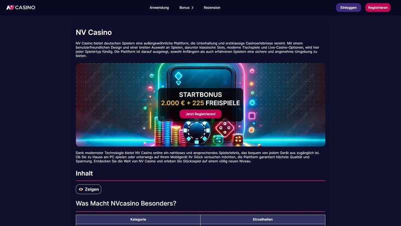 Germany - nv casino